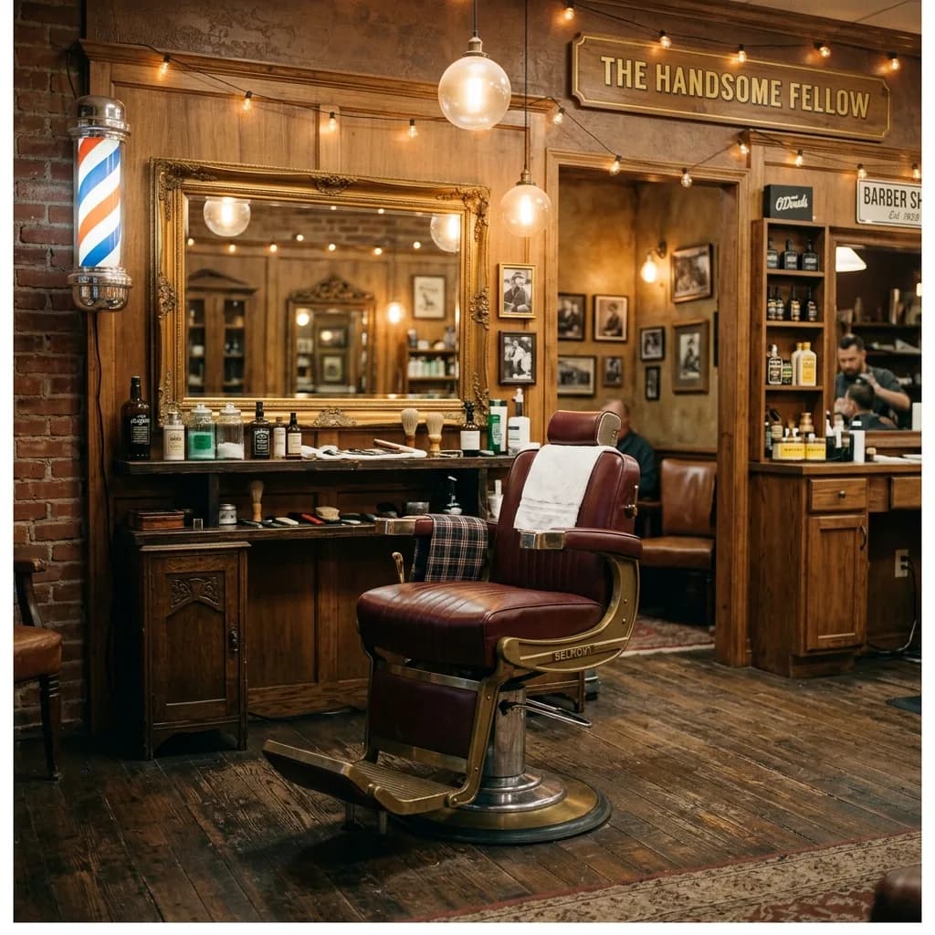 Ejemplo de página para Barbería