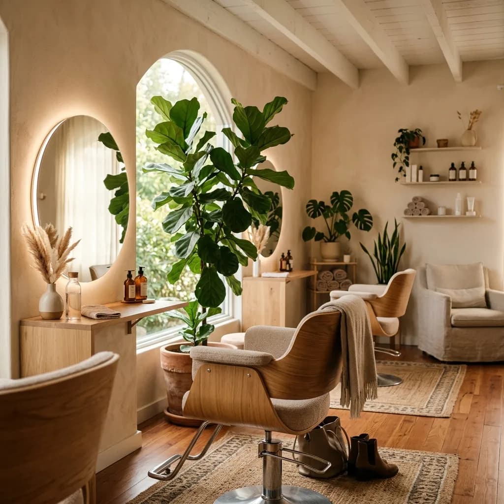 Ejemplo de página para Salón de Belleza