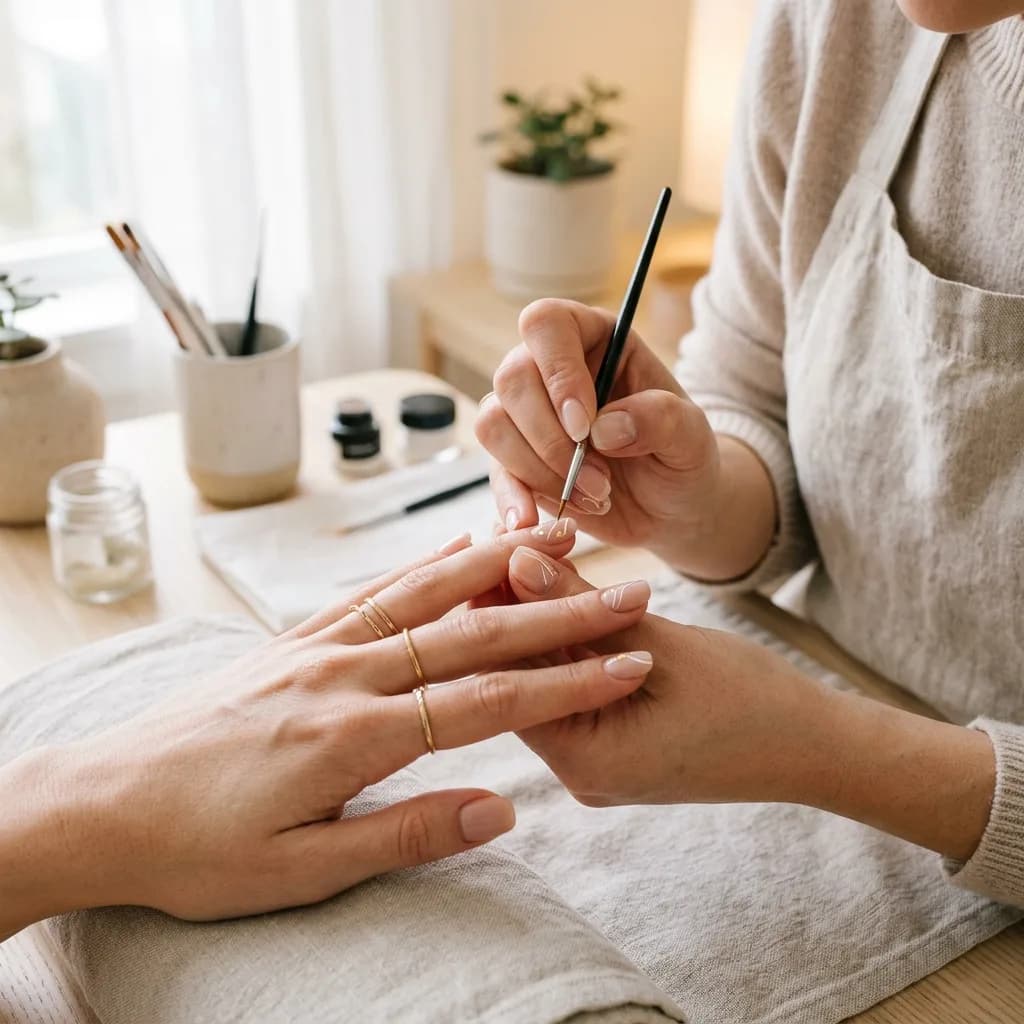 Ejemplo de página para Salón de Uñas