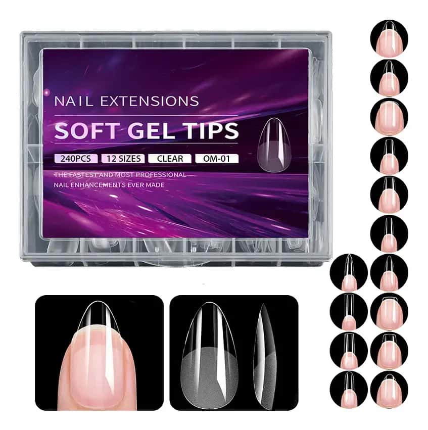 Uñas Postizas Soft Gel Tip
